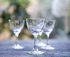 Set of 6 'Stars' Liqueur Glasses