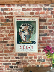 Exposition Picasso - Chateau de Culan 1967, Original Poster, Pablo Picasso , Hommage Art