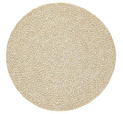 Jute Placemats Silky Petrol Blue Fibre Dining Serving Mats Tableware