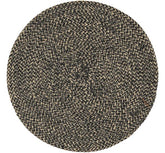 Jute Placemats Silky Petrol Blue Fibre Dining Serving Mats Tableware