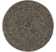 Jute Placemats Silky Petrol Blue Fibre Dining Serving Mats Tableware