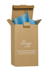 The Vintage List Crystal Mixing Glass with Ovals Design