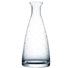 The Vintage List Crystal Table Carafe with Stars Design