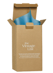 The Vintage List Crystal Table Carafe with Ferns Design