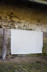 Mews Furnishings Tulips in French Grey & Pink Fabric