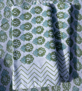 Mews Furnishings Set of 4 Nellie Napkins in Green