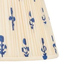 Rosana Lonsdale Blue Rose Gathered Straight Empire Lampshade