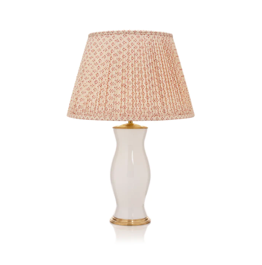Four Leaf Clover Gathered Straight Empire Lampshade
