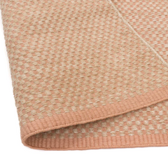 Jennifer Manners Antibes Flatwoven Rose PInk Rug