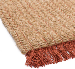 Jennifer Manners Marseille Flatwoven Terracotta Rug