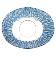 Fermoie | Wicker' Blue Lampshade