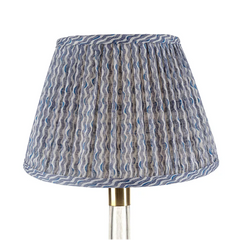 Fermoie| Popple Blue Lampshade