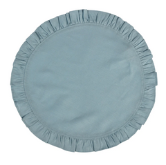 Ruffle Placemat in Sky Blue- Set of 2 | Kelling Home