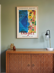 Foundation Maeght, Paris 1967, Original Poster, Chagall