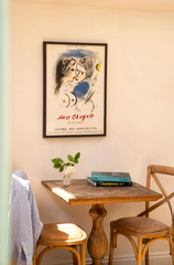 Galerie Des Ponchettes, Nice 1958, Original Lithograph, Chagall