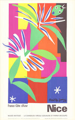 La Danseuse Creole Musée Matisse, Nice 1965, Orginal Poster- Hommage Art