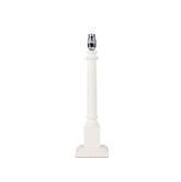 Wooden Column Lamp Base Wth High Gloss Lacquer Finish In Calico | Kelling Home