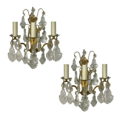 Pair of Louis XVI Style Wall Lights