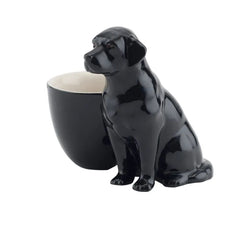 Black Labrador Egg Cup