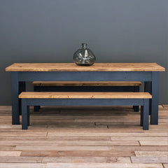 10ft (300cm) Farmhouse Kitchen Table with Straight Legs