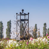 Large Traditional Georgian Style Handcrafted Galvanised Steel Obelisk
