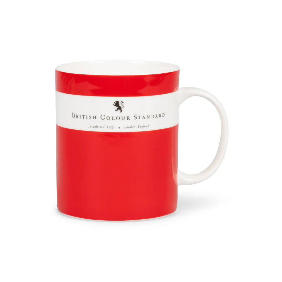 Oriental Red China Mug | British Colour Standard
