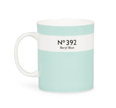 Beryl Blue Bone China Mug | British Colour Standard