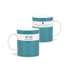 Florentine Blue Bone China Mug | British Colour Standard