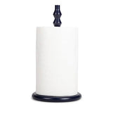 Wooden Kitchen Roll Holder in Midnight Blue, British Colour Standard
