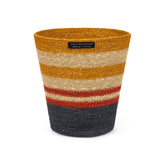 Seagrass Waste Paper Basket in Tuscan & Guardsman | British Colour Standard