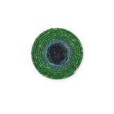 Set of 4 Seagrass Coasters | Beryl Green, Midnight Blue & Tropic Turquoise | British Colour Standard