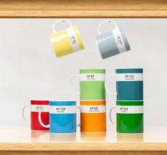 Oriental Red China Mug | British Colour Standard