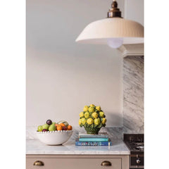 Capri Decorative Lemon Ceramic Basket | Casa by JJ