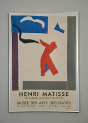 Henri Matisse Musée Des Arts Decratifs, Paris 1961, Orginal Poster, Hommage Art