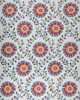 Floral Ogee By Daydress | Floral Flatwoven Wool Rug | Amy Kent