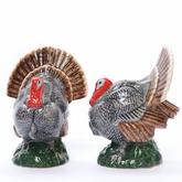 Turkey Salt & Pepper Shakers | Quail Ceramics