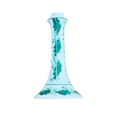 Hand Painted Candlestick | Green Garland | Mews Furnishings