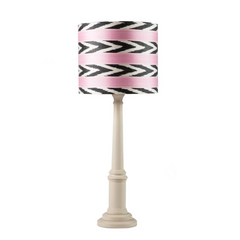 Round Column Lamp Base Wth High Gloss Finish In Calico H65cm | Kelling Home