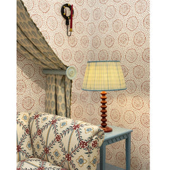 Pebble Terracotta Wallpaper | Mews Furnishings