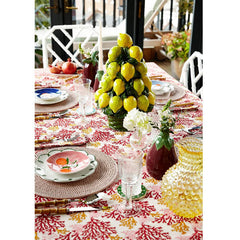 Large Decorative Lemon Ceramic Basket | Casa by JJ