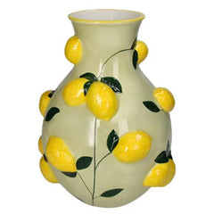 Lemon & On Stoneware Vase | Casa JJ