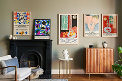 Travail et Joie, Nice 1948, Henri Matisse Orginal Poster, Hommage Art