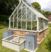 Large Traditional Georgian Style Handcrafted Galvanised Steel Water Butt