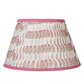 Pink Floral "Forget Me Not' Gathered Empire Lampshade| Kelling Home