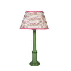 Pink Floral "Forget Me Not' Gathered Empire Lampshade| Kelling Home