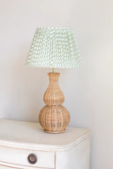 Rattan Gourd Lamp Base in Natural | Patton House