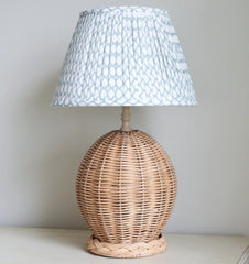 Rattan Small Ball Lamp Base