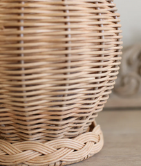 Rattan Small Ball Lamp Base