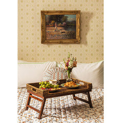 Rattan Breakfast Tray | Natural Brown | Casa JJ