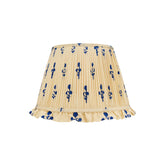 Blue Rose Lampshade with Frill | Rosana Lonsdale